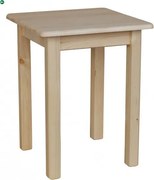 Étkezőasztal kocka 60x60 natúr