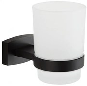 Mexen Zoja fogkefe tartó, fekete - 7019138-70