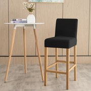 Bárszék Huzat (enyhén vízlepergető, fekete)