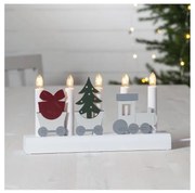 Eglo 410405 - Karácsonyi gyertyatartó JULIA 5xE10/3W/230V