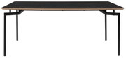 Fekete étkezőasztal 90x180 cm Alto – Støraa