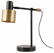 Lámpa Asztali SELVIA II, 6072, max.250V, 50/60Hz, 1*E14, max.25 W, átmérő 10 cm, IP20, arany/fekete