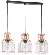 Csillár zsinóron ARIA 3xE27/60W/230V réz