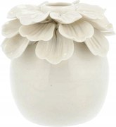 Kis Váza Mini Váza Fehér Kerámia Ág Virág Skandináv