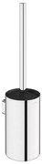 LAUFEN H3840610040001 - Falra szerelhető WC-kefe NIARA, fényes króm