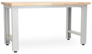Műhelyasztal Solid OAK-00, 150 cm, tölgy