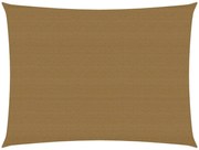 tópszínű HDPE napvitorla 160 g/m² 2 x 3 m