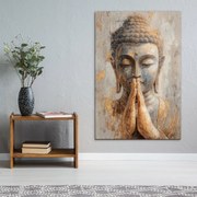 DUBLEZ | Fából készült kép - Buddha | Prémium UV nyomtatás