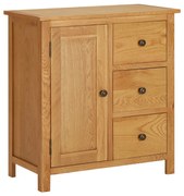 tömör tölgyfa szekrény 70 x 35 x 75 cm