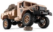 Nagy WLToys Full Finomvezérlésű 1:12 Dodge Military Truck Pakolható M35 2.4GHz 4WD Katonai Teherautó Modell 1.2Kg Teherbírás 15km/h