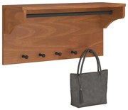 SANDNES tömör fenyőfa falra szerelt kabátállvány 87x30x42 cm