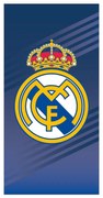 Real Madrid Crown Blue fürdőlepedő, strand törölköző 70x140cm (Fast Dry)