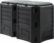 Kerti komposztáló - Compogreen 800 l, fekete Prosperplast