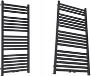 Imp-m 1350/630 Fekete Strukturált Fürdőszobai Radiátor