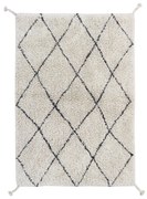 Krémszínű mosható kézi szövésű pamut szőnyeg 70x100 cm Mini Bereber – Lorena Canals