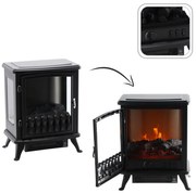 Elektromos kandalló - láng imitáció - 41,5 x 28 x 50,8 cm - 900/1800W