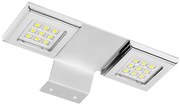 LED Lámpatest, CALDERON, meleg fehér, 180*62mm, 12V, 270lm, 3,2W, kábellel, csatlakozóval
