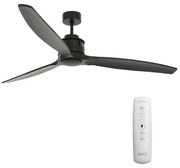 Lucci air Lucci air 210508 - Mennyezeti ventilátor AIRFUSION AKMANI paulownia/fekete + távirányító FAN00127