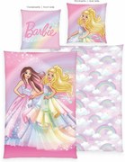 Herding Pamut ágynemű Barbie , 135 x 200 cm, 80 x 80 cm