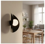 Falilámpa FIERO 1xG9/8W/230V fekete