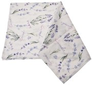 Levendula vízálló asztali futó, 40 x 140 cm