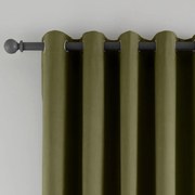 Khaki sötétítő-termo függöny ajtóra 117x213 cm Wilson – Catherine Lansfield