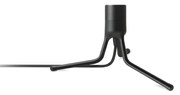 Lámpaállvány Tripod Base matt fekete, magasság 18,6 cm - UMAGE