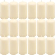 Gyertya készlet 11,5 cm Ø 6 cm 18 db krém