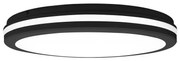 Top Light - LED fürdőszobai mennyezeti lámpa COMET LED/40W/230V IP54 fekete átm. 40 cm