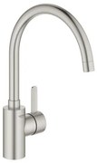 Mosogató csaptelep GROHE Eurosmart Cosmopolitan leeresztőszeleppel supersteel 32843DC2