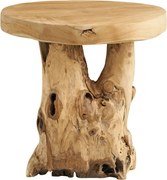 Teakfa kerek tárolóasztal ø 40 cm Palena – House Nordic