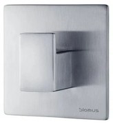 Matt ezüstszínű fali öntapadós rozsdamentes acél akasztó Menoto – Blomus