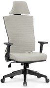 Ello ergonomikus szövet irodai forgószék deréktámasszal, fejtámasszal