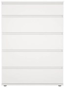 Fehér magas komód 77x107 cm Nova – Tvilum