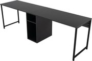 Twin Anthracite and Black íróasztal