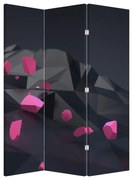 Paraván - 3D absztrakció (126x170 cm)