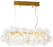 ByRydens 4200880-6509 - Kábeles csillár GROSS BAR 8xG9/4W/230V átlátszó