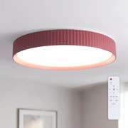 Brilagi-LED Fényerőszabályozható mennyezeti lámpa LUCIA LED/60W/230V Ø 59 cm piros + távirányító