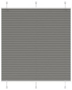 pliszírozott redőny antracit 115x150 cm szövetszélesség 114,4cm