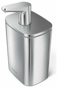 Simplehuman Pulse szappan- és fertőtlenítőszer -adagoló 473 ml, rozsdamentes acél, L