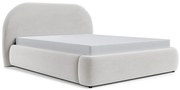 Franciaágy 180 cm Olivo P (ágyráccsal) (tárolóhellyel) (szürke + fekete) . Akció -15%. 1100394