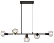 Rabalux 3297 - Csillár zsinóron SULLIVAN 5xE14/40W/230V