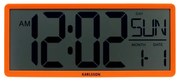 Karlsson 6020OR digitális óra narancssárga, 35 cm