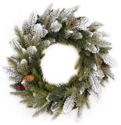 3D-s Havas Jegenyefenyő adventi koszorú 50cm