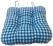 Párna székkockához kék 40x40cm TiaHome