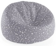 Cocoon babzsák fehér pöttyök lilán, lila