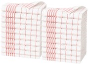 ARÔME HOME Konyhai törölköző, piros, 50 x 70 cm,20 db-os szett