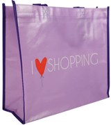 Bevásárlótáska SHOP & GO 37 cm - több változat Változat: I love shopping