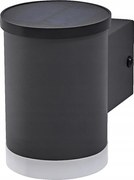 Napelemes fali lámpa Kültéri Led 0.5W 50lm 3000K Szürke IP44 Endura