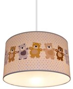 LAMPDAR Gyereklámpa BEARS 1xE27/60W/230V SA0300